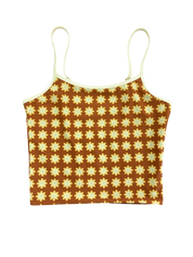 Kaitlin Surf Tank -CHOCOLATE