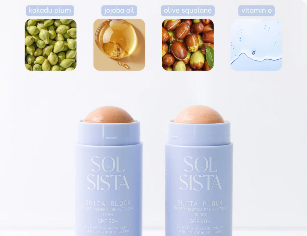 Butta Block™️ Mineral Tinted SPF50+ Sunscreen