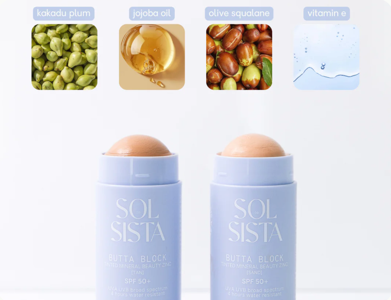 Butta Block™️ Mineral Tinted SPF50+ Sunscreen