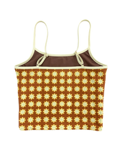 Kaitlin Surf Tank -CHOCOLATE
