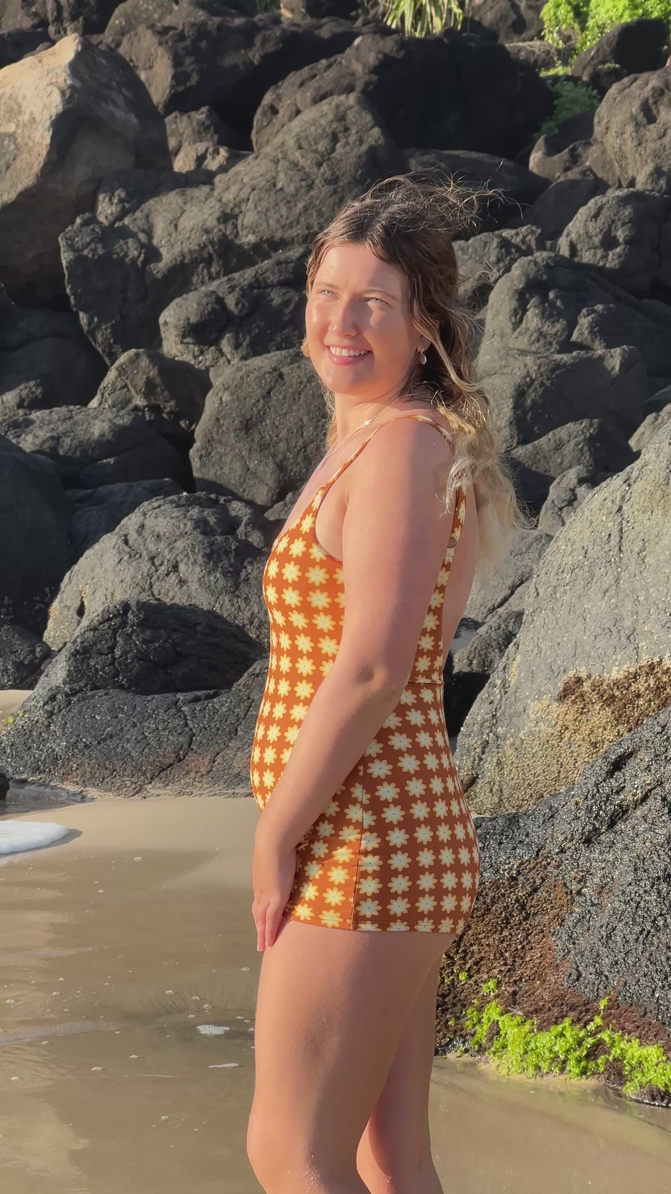 Delilah Surf Suit- CHOCOLATE