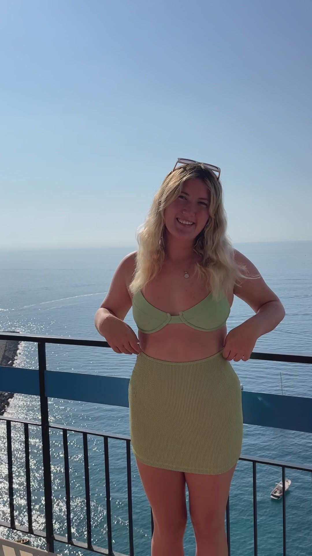 Rosie Bralette -TERRY Forest