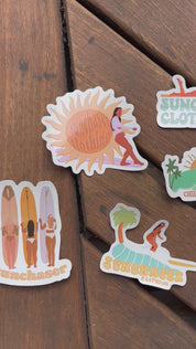 Sunchaser Stickers