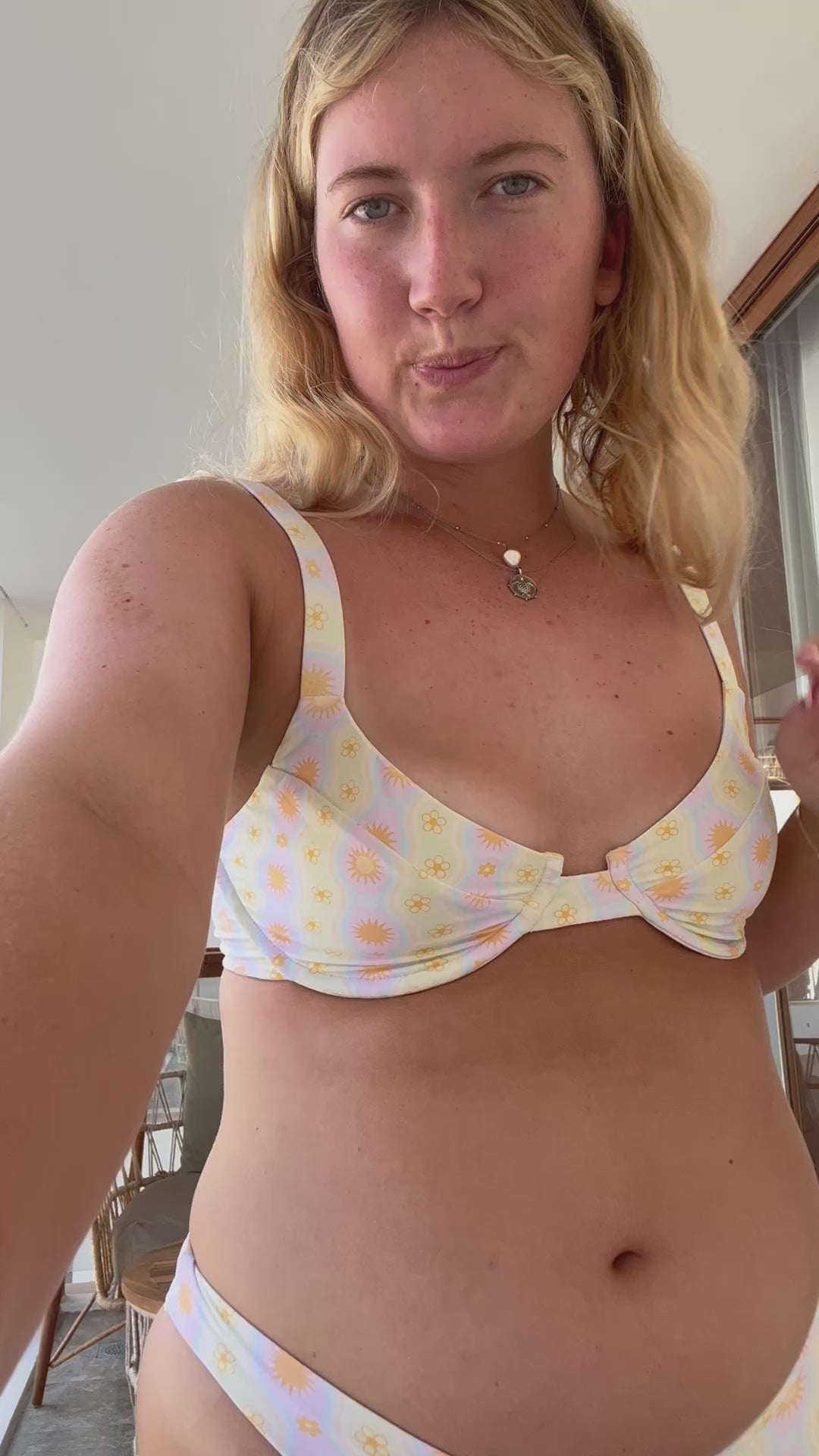 Rosie High Hip Bottoms -Seafoam