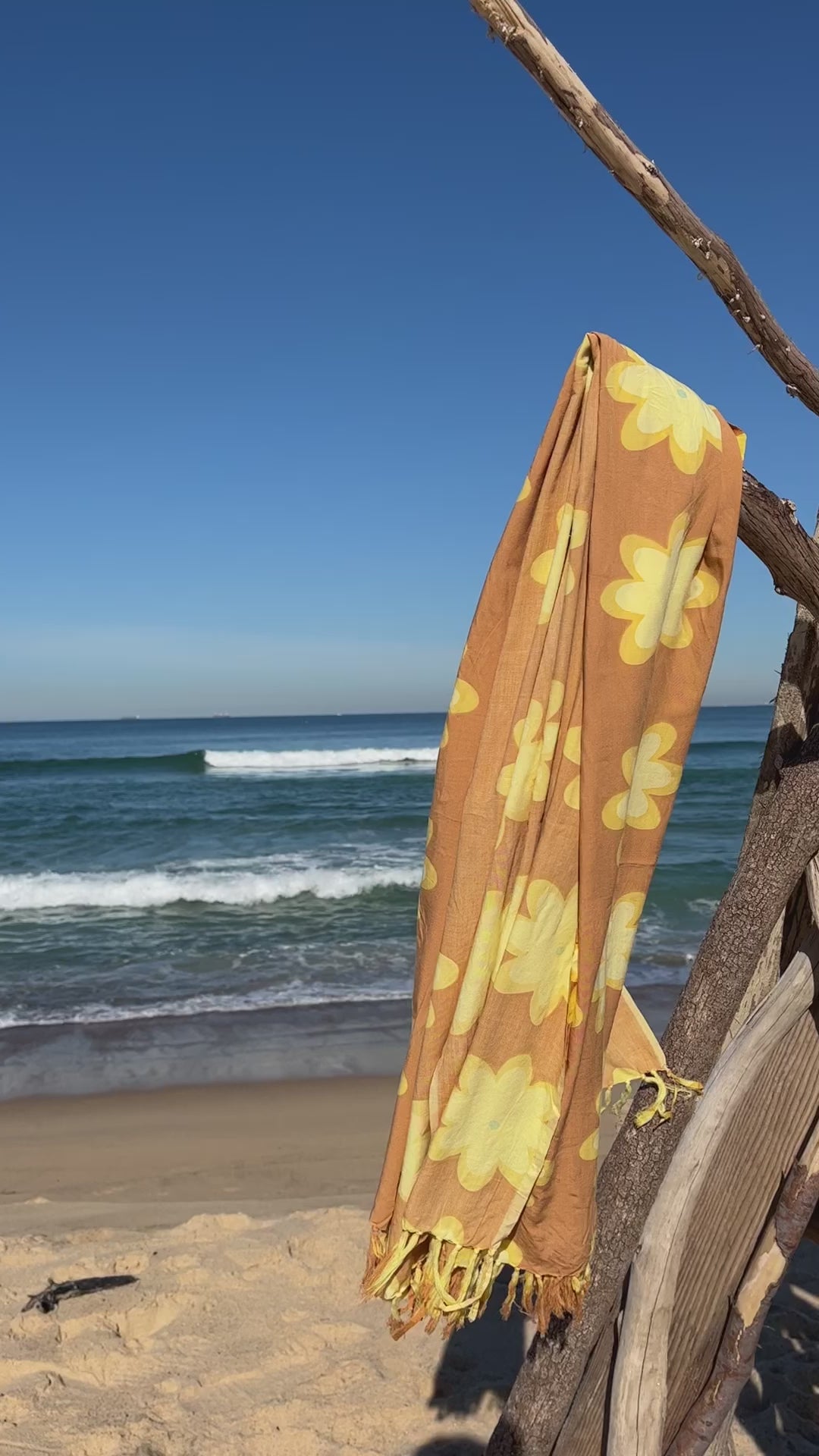 Day Dreamer Sarong in Chocolate