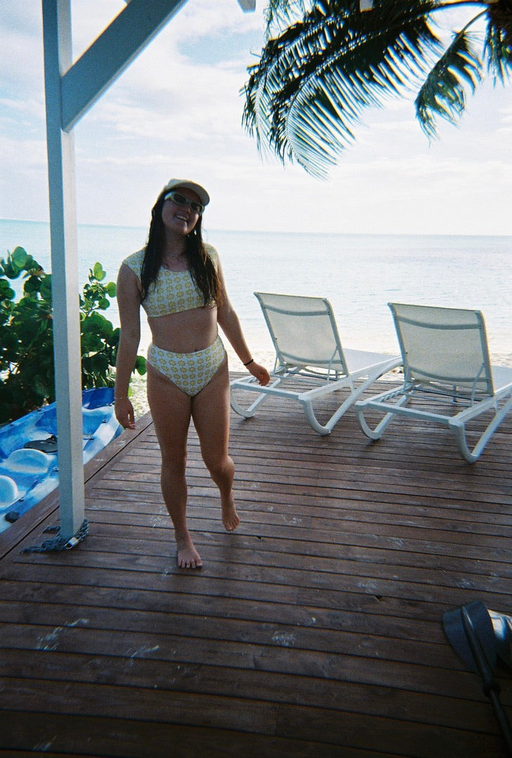 Hallie Bikini Top -Cloud